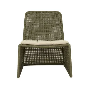 Tide Isle Occasional Chair - Moss by GlobeWest, a Outdoor Chairs for sale on Style Sourcebook