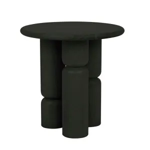 Hayes Side Table - Black Oak by GlobeWest, a Bedside Tables for sale on Style Sourcebook