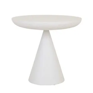 Livorno Luna Cafe Table - New White Speckle by GlobeWest, a Tables for sale on Style Sourcebook