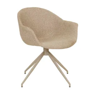 Daisy Spider Leg Office Chair - Fawn - Matt Cashmere by GlobeWest, a Chairs for sale on Style Sourcebook