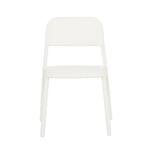 Pier Dot Dining Chair - White by GlobeWest, a Outdoor Chairs for sale on Style Sourcebook