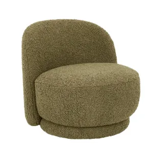 Ina Occasional Chair - Moss Sherpa by GlobeWest, a Chairs for sale on Style Sourcebook