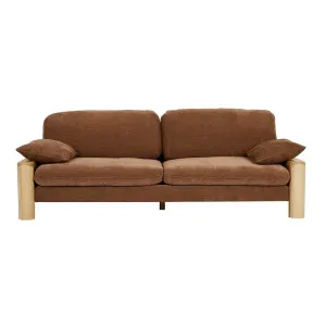 Hugo Remy 3 Seater Sofa - Copeland Hazel - Natural Ash Veneer by GlobeWest, a Sofas for sale on Style Sourcebook