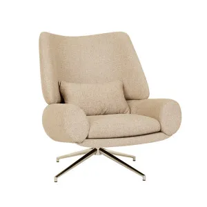 Rowan Occasional Chair - Fawn - Silver by GlobeWest, a Chairs for sale on Style Sourcebook