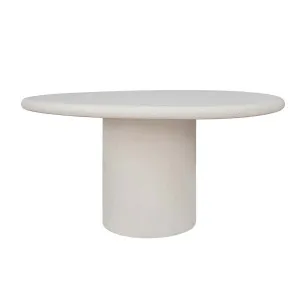 Lucia Curve Dining Table - Sand Dune by GlobeWest, a Tables for sale on Style Sourcebook