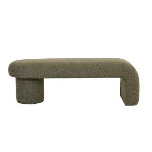 Margot Bench Seat - Moss Tweed by GlobeWest, a Benches for sale on Style Sourcebook