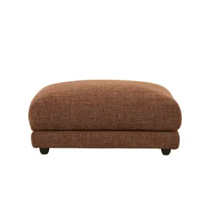 Felix Crest Ottoman - Auburn Weave by GlobeWest, a Ottomans for sale on Style Sourcebook