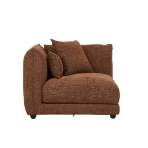 Felix Crest Ottoman - Auburn Weave by GlobeWest, a Ottomans for sale on Style Sourcebook