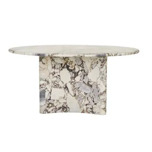 Verity Round Dining Table - Ocean Marble by GlobeWest, a Dining Tables for sale on Style Sourcebook