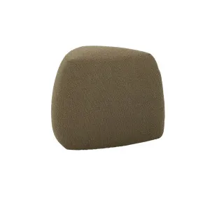 Pebble Ottoman Small - Deep Olive by GlobeWest, a Ottomans for sale on Style Sourcebook