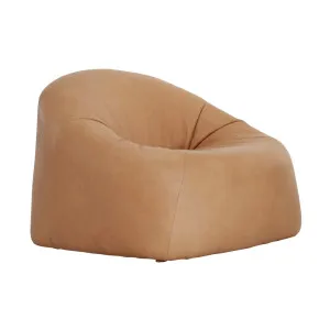 Natadora Arbor Sofa Chair - Pecan Leather by Natadora, a Chairs for sale on Style Sourcebook