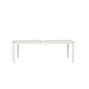 Pier Linear Extension Dining Table - White by GlobeWest, a Tables for sale on Style Sourcebook