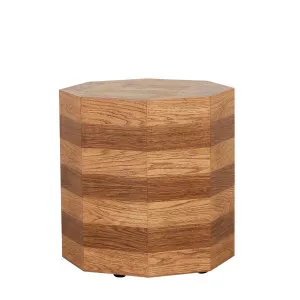 Reese Octo Block Side Table - Arabica by GlobeWest, a Bedside Tables for sale on Style Sourcebook