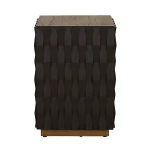 Trove Brick Side Table - Black by GlobeWest, a Side Table for sale on Style Sourcebook