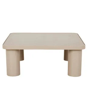 Frankie Outdoor Ceramic Coffee Table - Light Grey - Clay by GlobeWest, a Tables for sale on Style Sourcebook