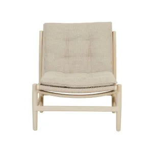 Valencia Weave Occasional Chair - Natural - Sand by GlobeWest, a Outdoor Chairs for sale on Style Sourcebook