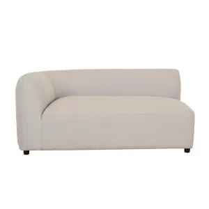 Aruba Curve Right Chaise - Misty Grey by GlobeWest, a Outdoor Sofas for sale on Style Sourcebook