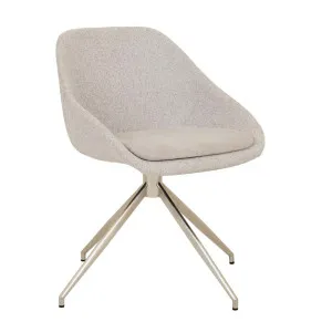 Cooper Spider Leg Office Chair - Fog - Soft Silver by GlobeWest, a Chairs for sale on Style Sourcebook