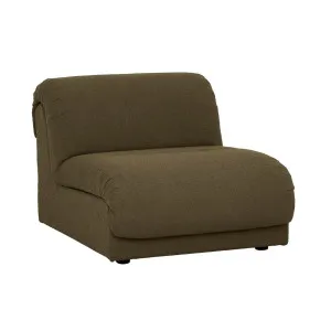 Juno Sierra 1 Seater Centre Sofa - Deep Olive by GlobeWest, a Sofas for sale on Style Sourcebook