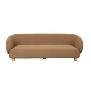 Flo 3 Seater Sofa - Teddy - Natural Ash by GlobeWest, a Sofas for sale on Style Sourcebook