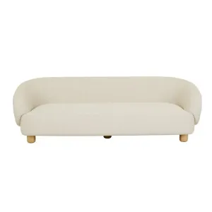 Flo 3 Seater Sofa - Noyack Salt - Natural Ash by GlobeWest, a Sofas for sale on Style Sourcebook