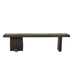 Vista Bench Seat - Black Acacia by GlobeWest, a Benches for sale on Style Sourcebook