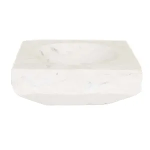 Rufus Lunar High Bowl - White Marble by GlobeWest, a Decorative Plates & Bowls for sale on Style Sourcebook