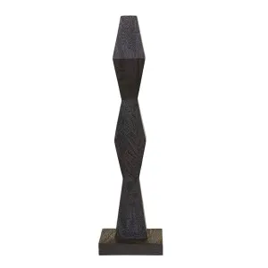 Theron Balance Sculpture - Sandblasted Black by GlobeWest, a Statues & Ornaments for sale on Style Sourcebook