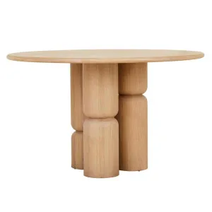 Hayes Dining Table - Satin Oak by GlobeWest, a Dining Tables for sale on Style Sourcebook