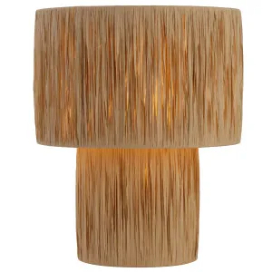 Telbix Nativa Large Table Lamp Natural by Telbix, a Table & Bedside Lamps for sale on Style Sourcebook