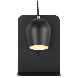 Telbix Shyn Wall Bracket Black by Telbix, a Outdoor Lighting for sale on Style Sourcebook