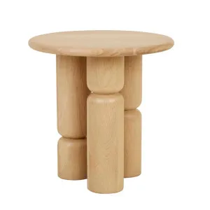 Hayes Side Table - Satin Oak by GlobeWest, a Bedside Tables for sale on Style Sourcebook