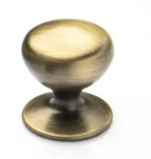 New Hampton Round Knob Dark Brushed Brass by HBF, a Door Knobs & Handles for sale on Style Sourcebook