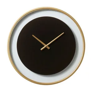 Judson Wall Clock Black - 60cm x 5cm by James Lane, a Clocks for sale on Style Sourcebook