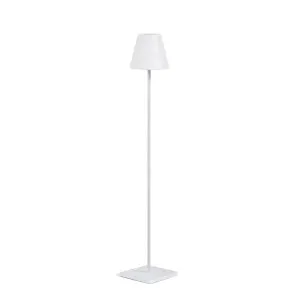 Outdoor solar floor lamp Amaray in steel with grey finish 120 cm by Kave Home, a Floor Lamps for sale on Style Sourcebook