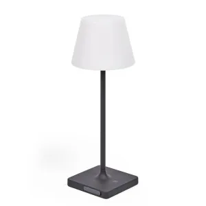 Outdoor Aluney table lamp in black finish by Kave Home, a Outdoor Lighting for sale on Style Sourcebook