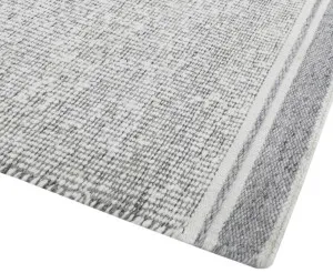 Haley Ivory Silver Rug by Merlino, a Rugs for sale on Style Sourcebook