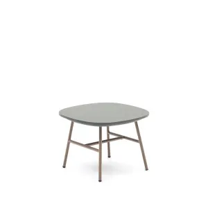 Bramant steel side table with mauve finish, 60 x 60 cm by Kave Home, a Tables for sale on Style Sourcebook