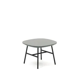 Bramant side table in steel with black finish, 60 x 60 cm by Kave Home, a Tables for sale on Style Sourcebook