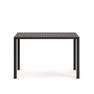 Culip aluminium outdoor bar table in powder coated grey finish, 150 x 77 cm by Kave Home, a Tables for sale on Style Sourcebook