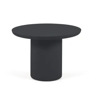 Taimi round outdoor table made of concrete with black finish Ø 110 cm by Kave Home, a Tables for sale on Style Sourcebook