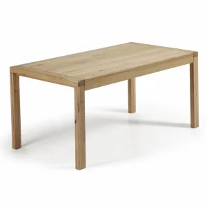 Briva extendable table with a natural oak wood finish, 180 (230) x 90 cm by Kave Home, a Dining Tables for sale on Style Sourcebook