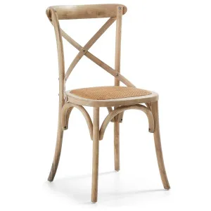 Alsie chair in solid birch wood with natural lacquer by Kave Home, a Dining Chairs for sale on Style Sourcebook