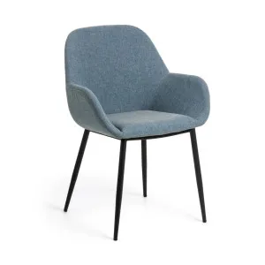 Konna light blue chair by Kave Home, a Dining Chairs for sale on Style Sourcebook