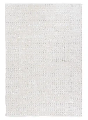 Adrianne Ivory Cream Checkered Indoor Outdoor Rug by Miss Amara, a Other Rugs for sale on Style Sourcebook