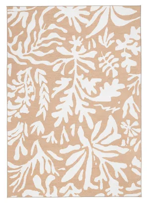 Edrielle Brown Cream Indoor Outdoor Washable Rug by Miss Amara, a Other Rugs for sale on Style Sourcebook