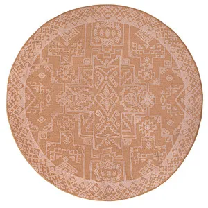 Zell Teracotta Brown Plush Rollie Pollie Round Playmat by Miss Amara, a Other Rugs for sale on Style Sourcebook