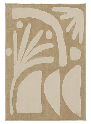 Kallua Textured Abstract Neutral Washable Rug by Miss Amara, a Kids Rugs for sale on Style Sourcebook