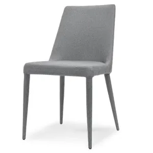 Ex Display - Millie Fabric Dining Chair - Coin Grey by Interior Secrets - AfterPay Available by Interior Secrets, a Dining Chairs for sale on Style Sourcebook