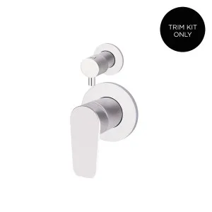 Round Wall/Shower Diverter Mixer Paddle HandleTrim Kit Chrome by Meir, a Shower Heads & Mixers for sale on Style Sourcebook